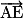 \overrightarrow{\mathrm{AE}}