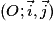(O;\vec{i},\vec{j})