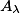A_{\lambda }