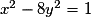 x^2-8y^2=1