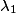\lambda_{1}