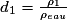 d_{1}=\frac{\rho_{1}}{\rho_{eau}}