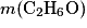 m\mathrm{(C_{2}H_{6}O)}