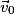 \vec{v}_{0}