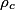 \rho _{c}