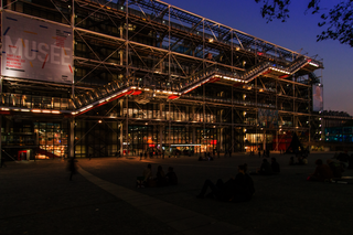 Le Centre Pompidou, Paris.