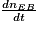 \frac{dn_{EB}}{dt}