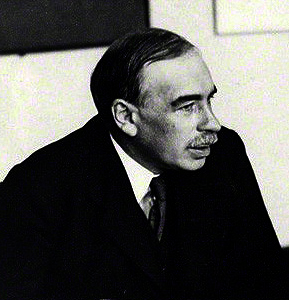 L'économiste John Maynard Keynes.
